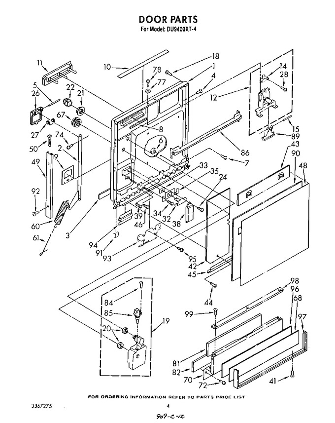 Diagram for DU9400XT4