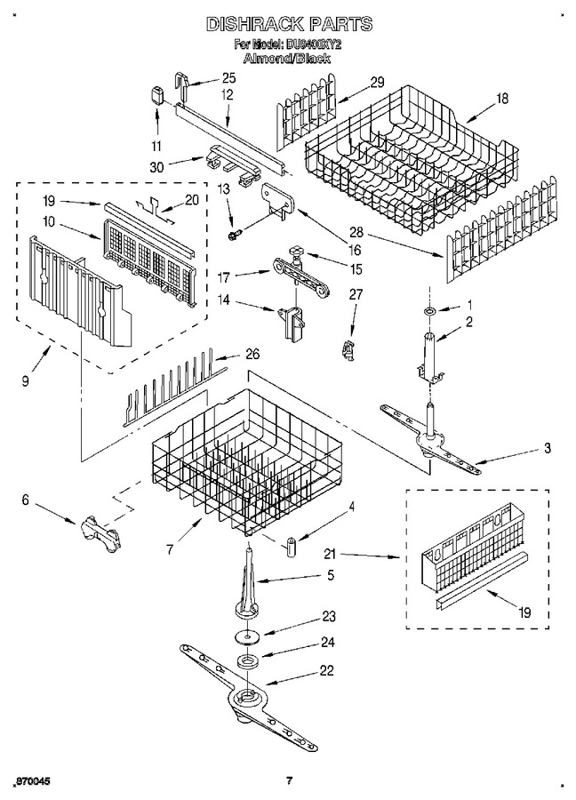 Diagram for DU9400XY2