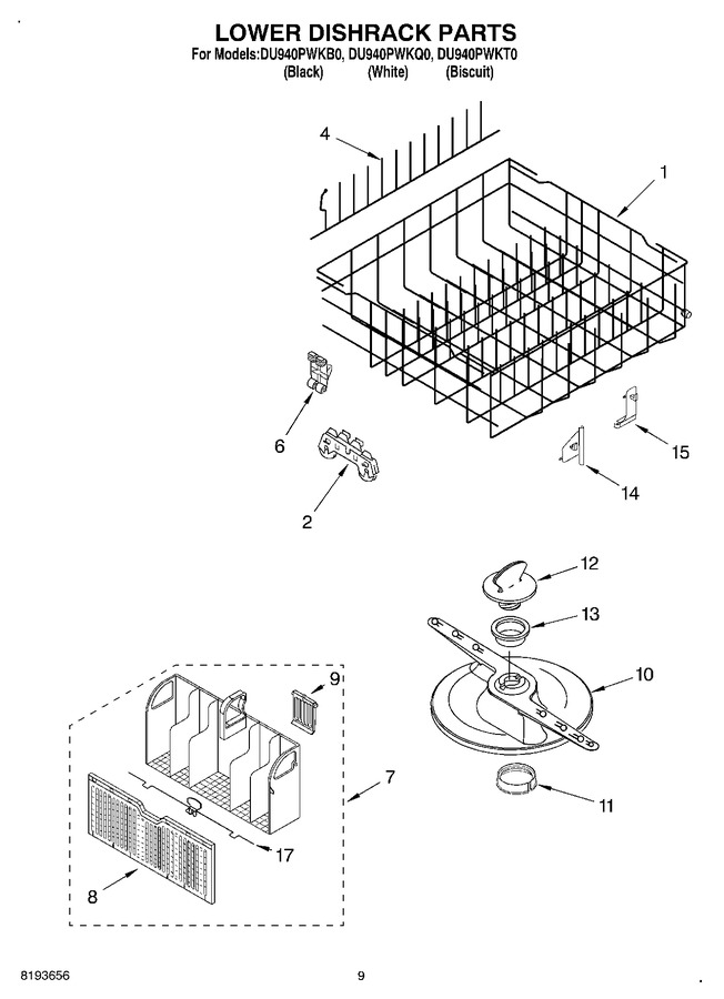 Diagram for DU940PWKB0