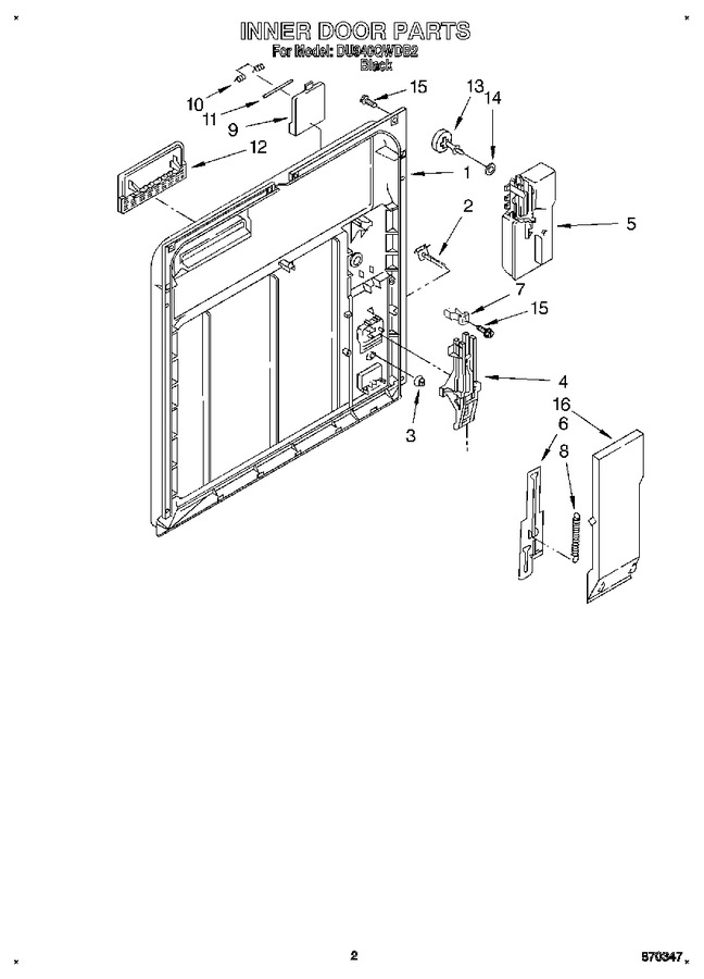 Diagram for DU940QWDB2