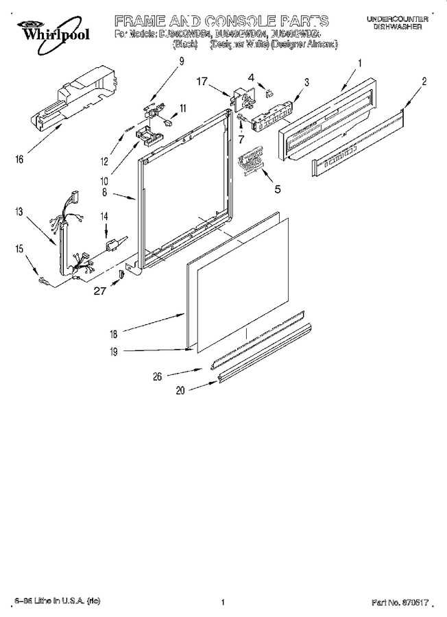 Diagram for DU940QWDZ4