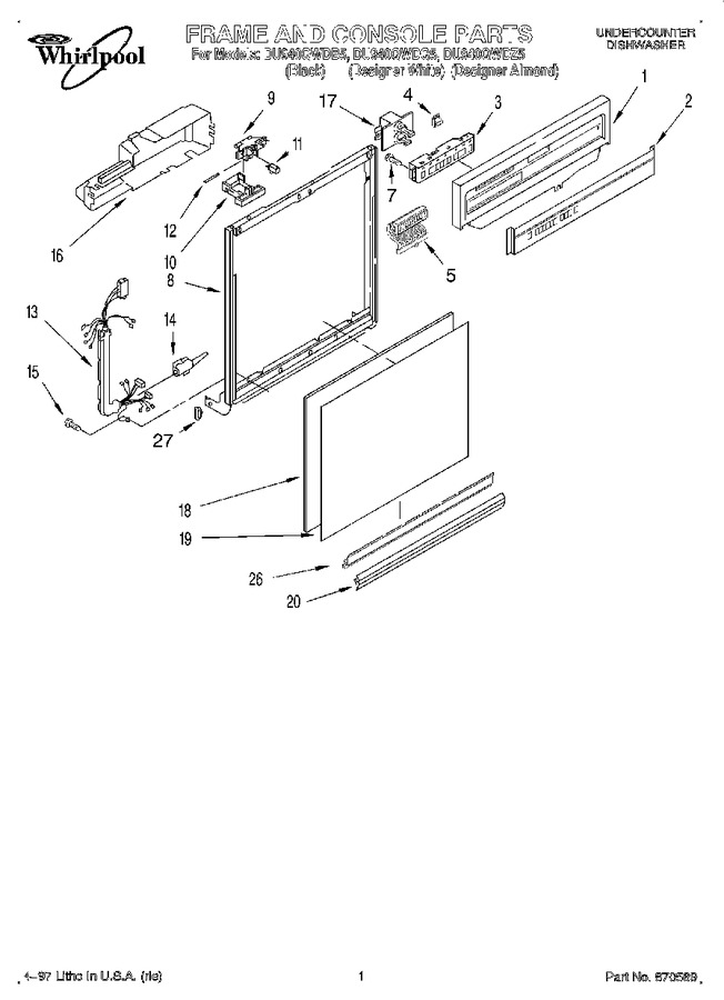 Diagram for DU940QWDQ5