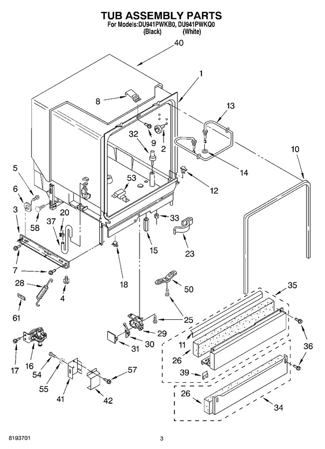 Diagram for DU941PWKQ0