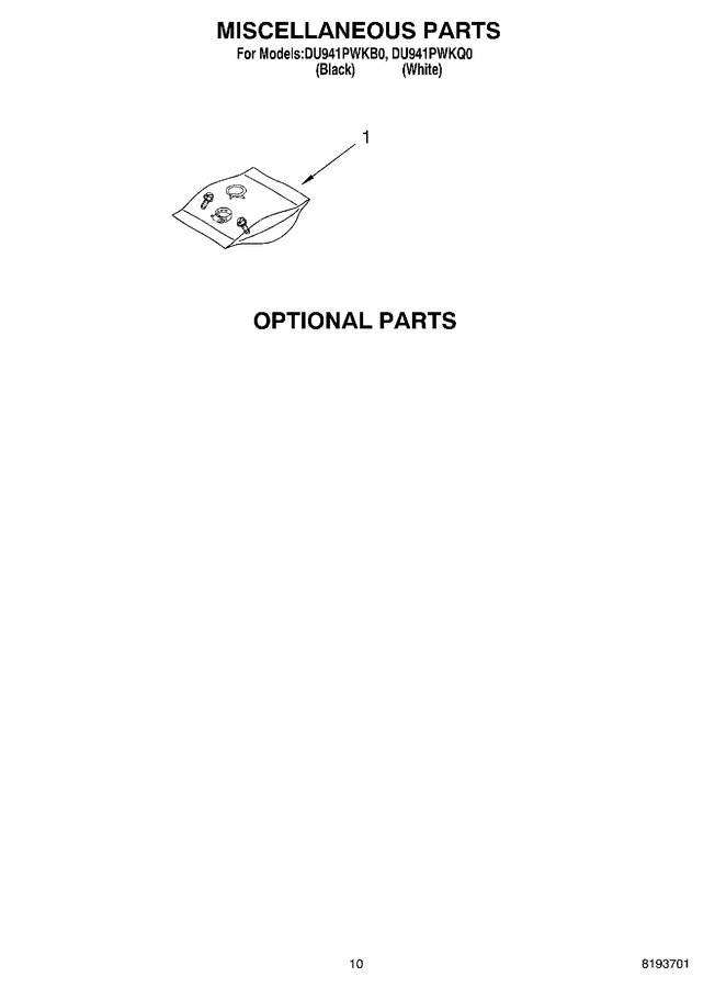 Diagram for DU941PWKB0