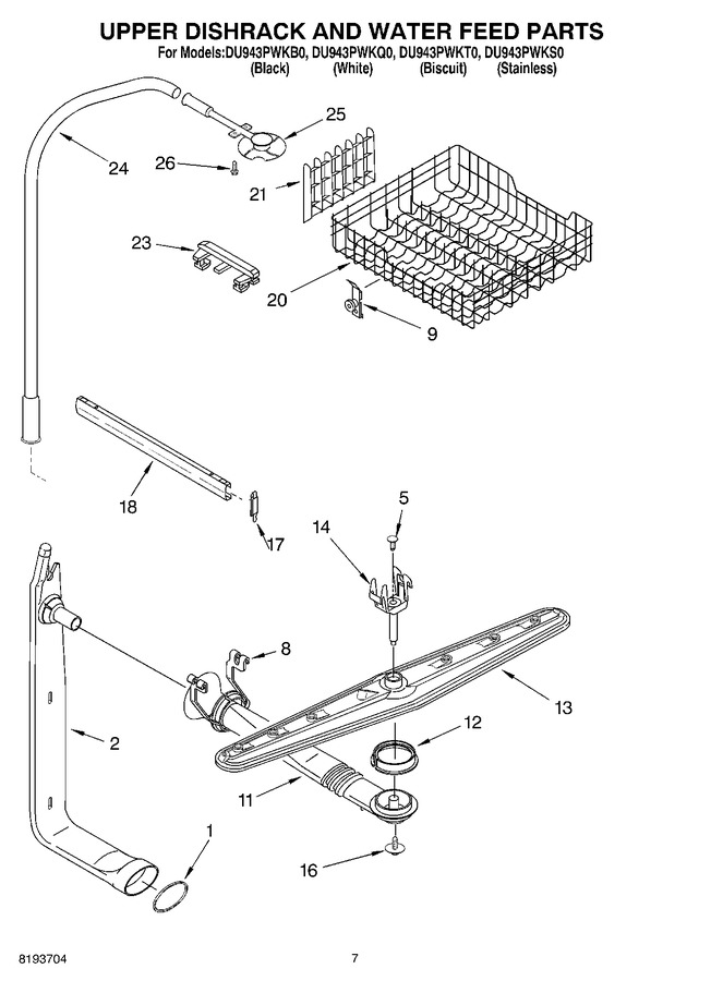 Diagram for DU943PWKB0