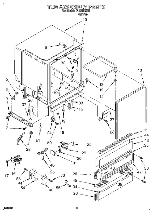 Diagram for DU9450XB1