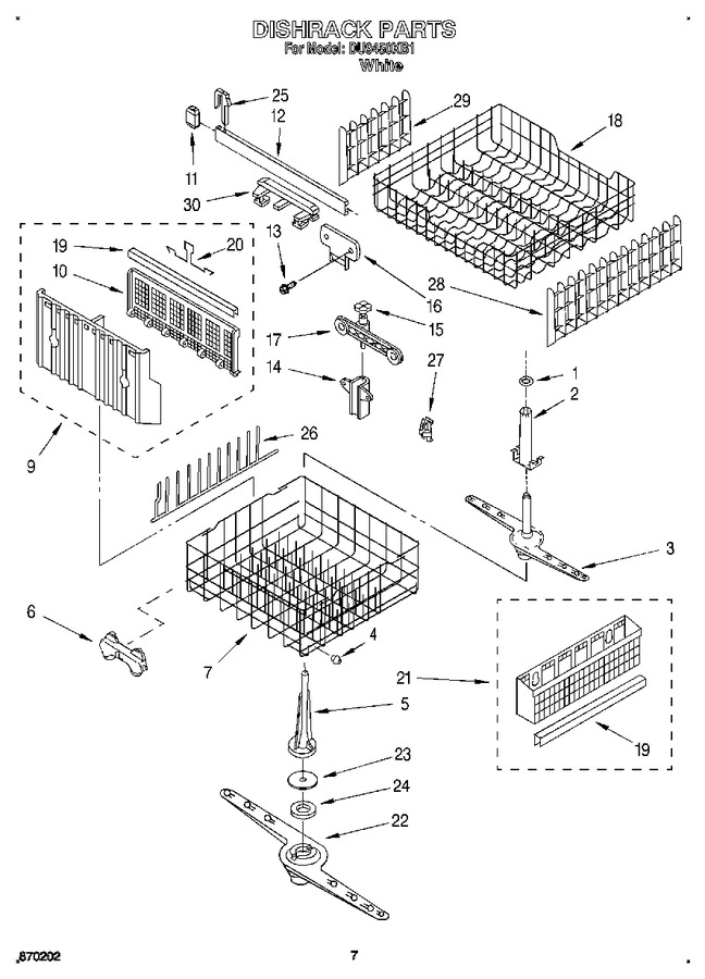 Diagram for DU9450XB1