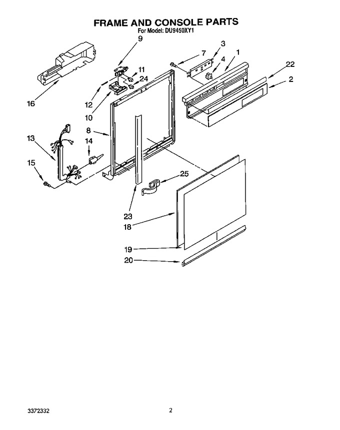 Diagram for DU9450XY1