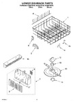 Diagram for 06 - Lower Dishrack