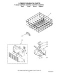 Diagram for 06 - Lower Dishrack Parts