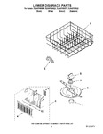 Diagram for 06 - Lower Dishrack Parts