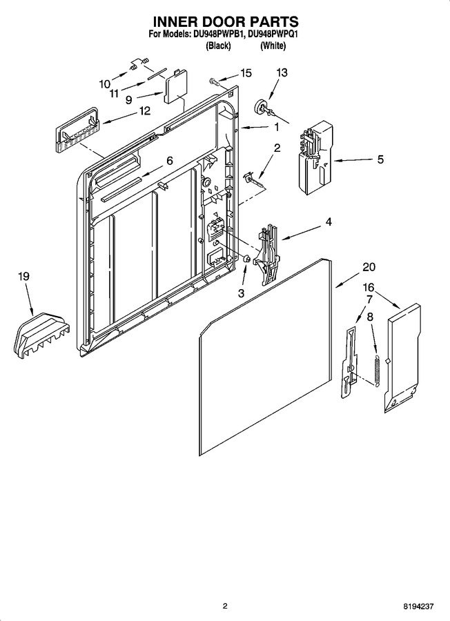 Diagram for DU948PWPB1