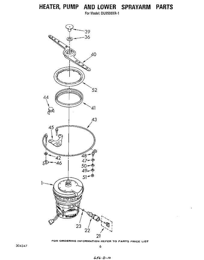 Diagram for DU9500XR1