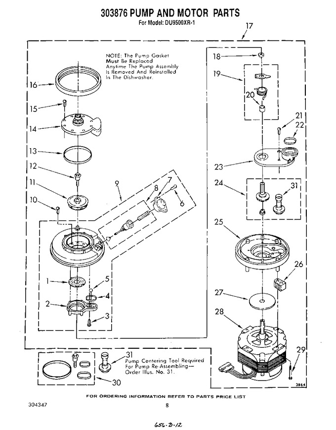 Diagram for DU9500XR1