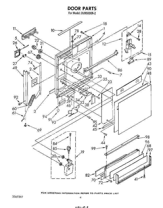 Diagram for DU9500XR2