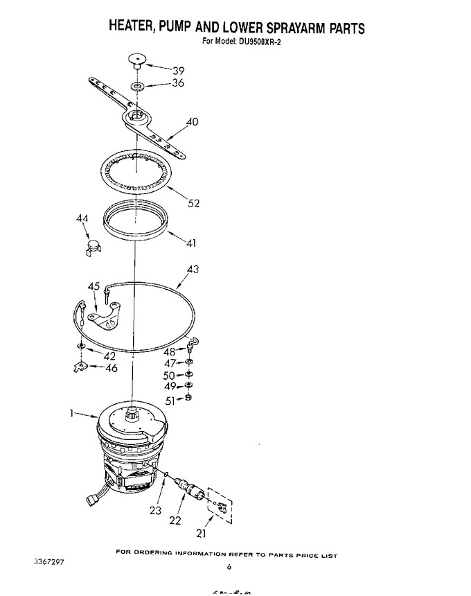 Diagram for DU9500XR2