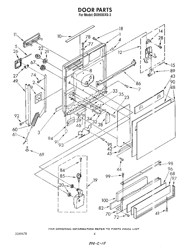 Diagram for DU9500XS3