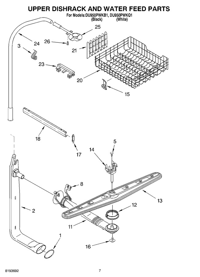 Diagram for DU950PWKQ1