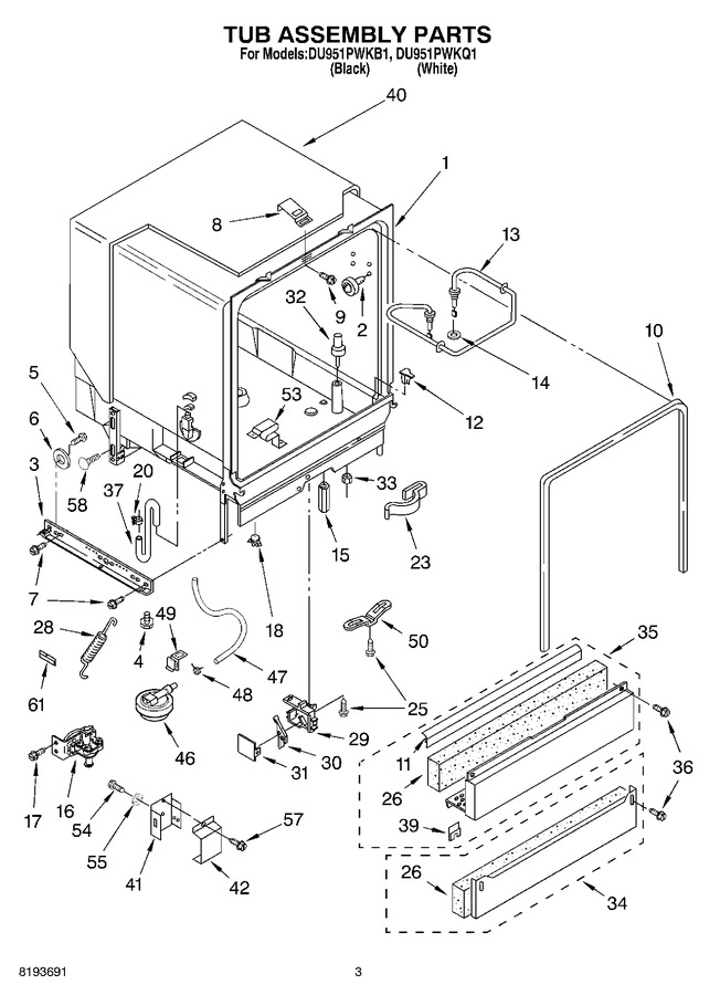 Diagram for DU951PWKB1