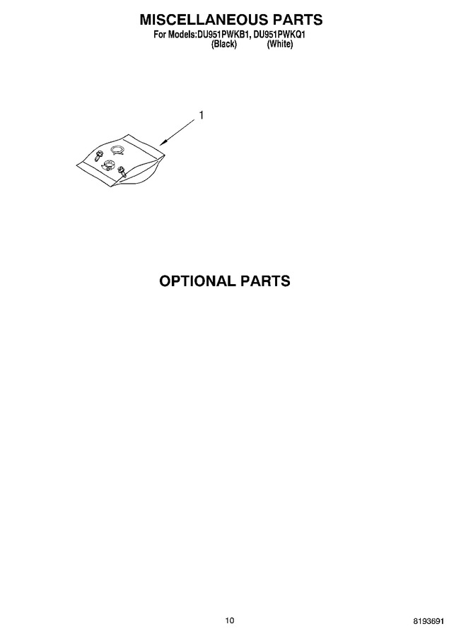 Diagram for DU951PWKB1