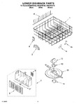 Diagram for 06 - Lower Dishrack