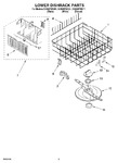 Diagram for 06 - Lower Dishrack