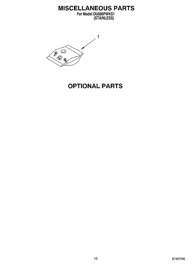 Diagram for DU960PWKS1