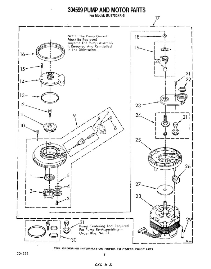 Diagram for DU9700XR0