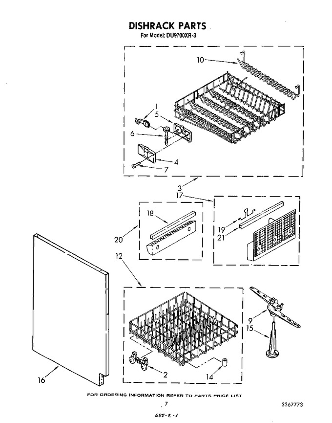 Diagram for DU9700XR3