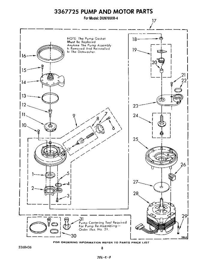 Diagram for DU9700XR4