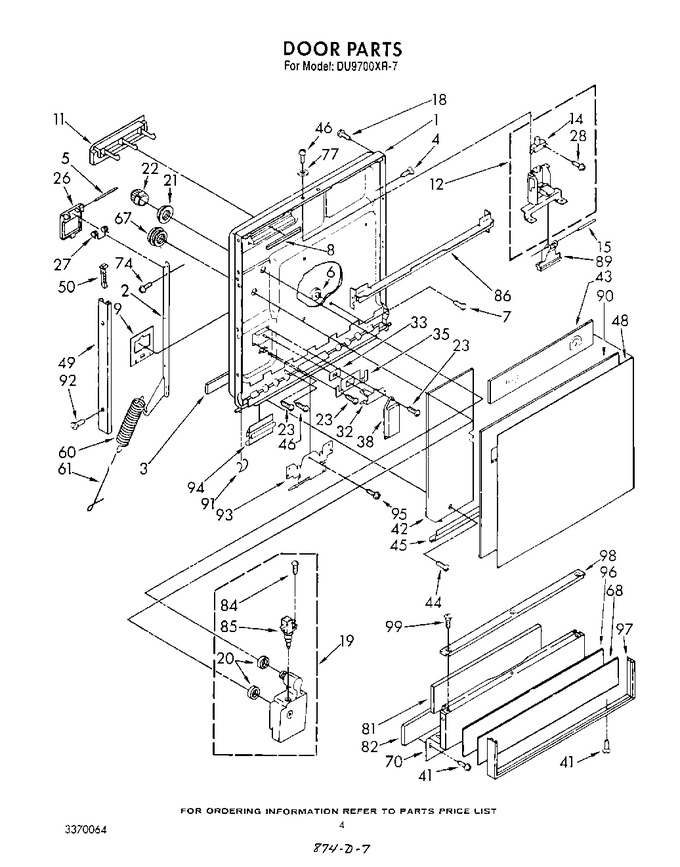 Diagram for DU9700XR7