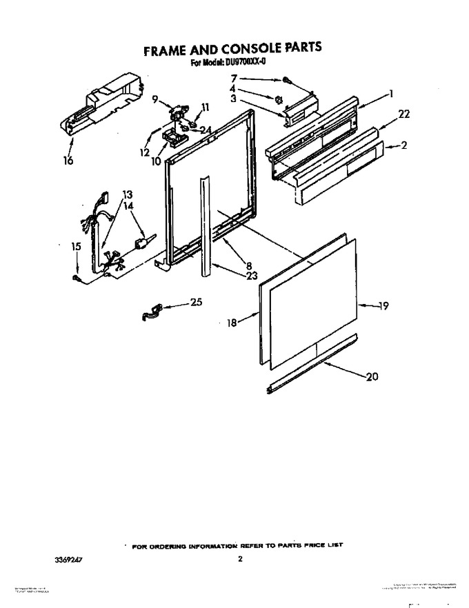 Diagram for DU9700XX0