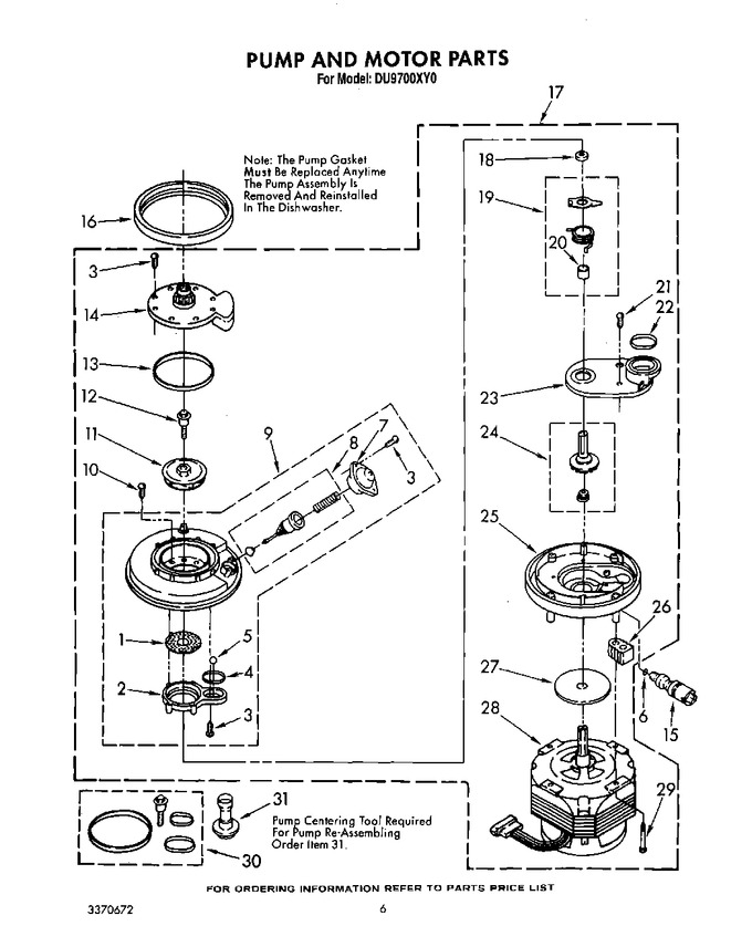 Diagram for DU9700XY0