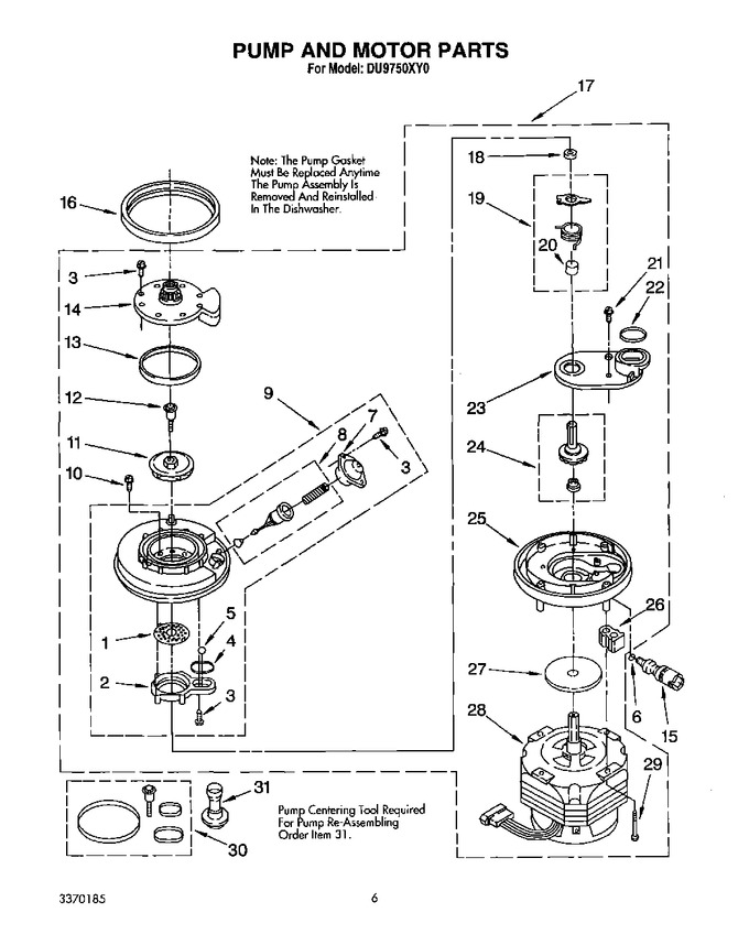 Diagram for DU9750XY0