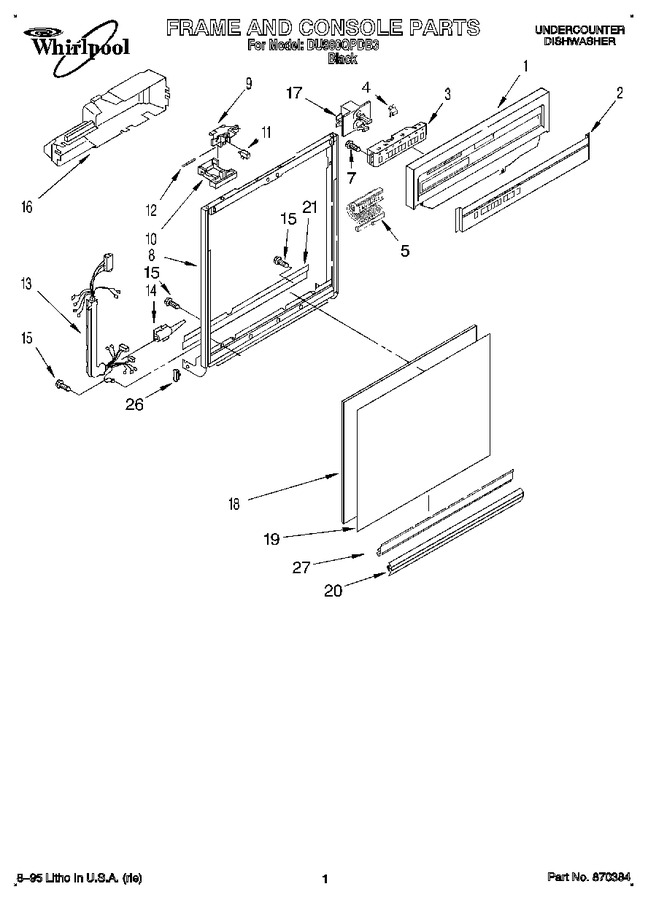 Diagram for DU980QPDB3