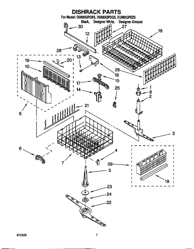 Diagram for DU980QPDB5