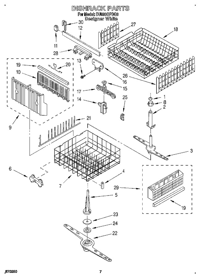 Diagram for DU980QPDQ0