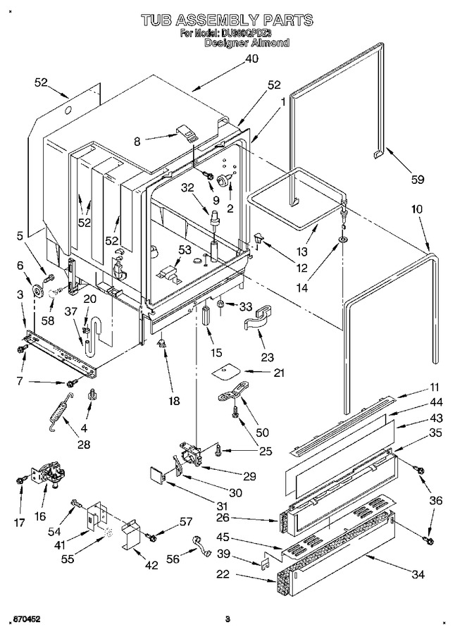 Diagram for DU980QPDZ3