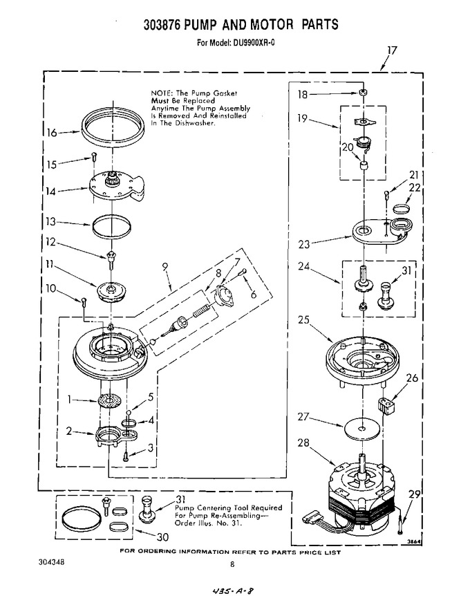 Diagram for DU9900XR0