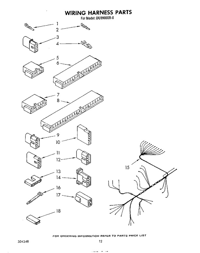 Diagram for DU9900XR0