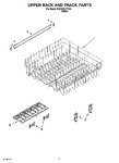 Diagram for 09 - Upper Rack And Track Parts