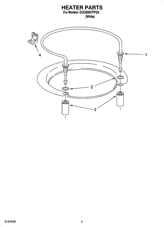 Diagram for DUC600XTPQ6