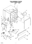 Diagram for 03 - Tub Assembly