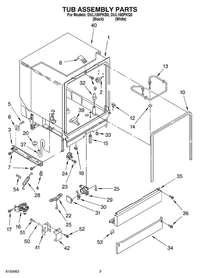 Diagram for DUL100PKB0