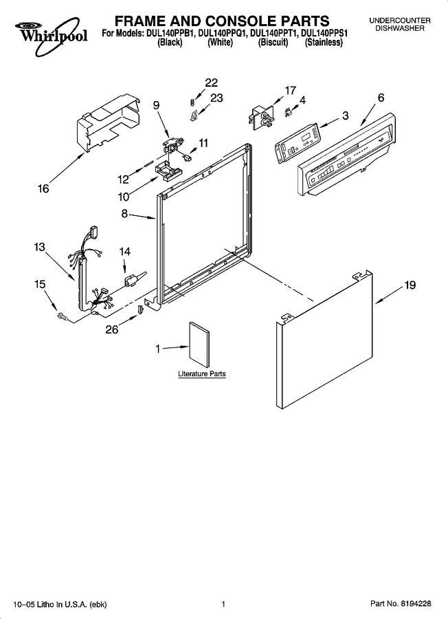 Diagram for DUL140PPB1