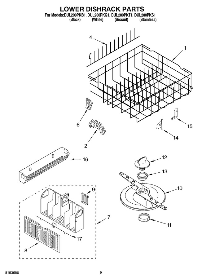 Diagram for DUL200PKQ1