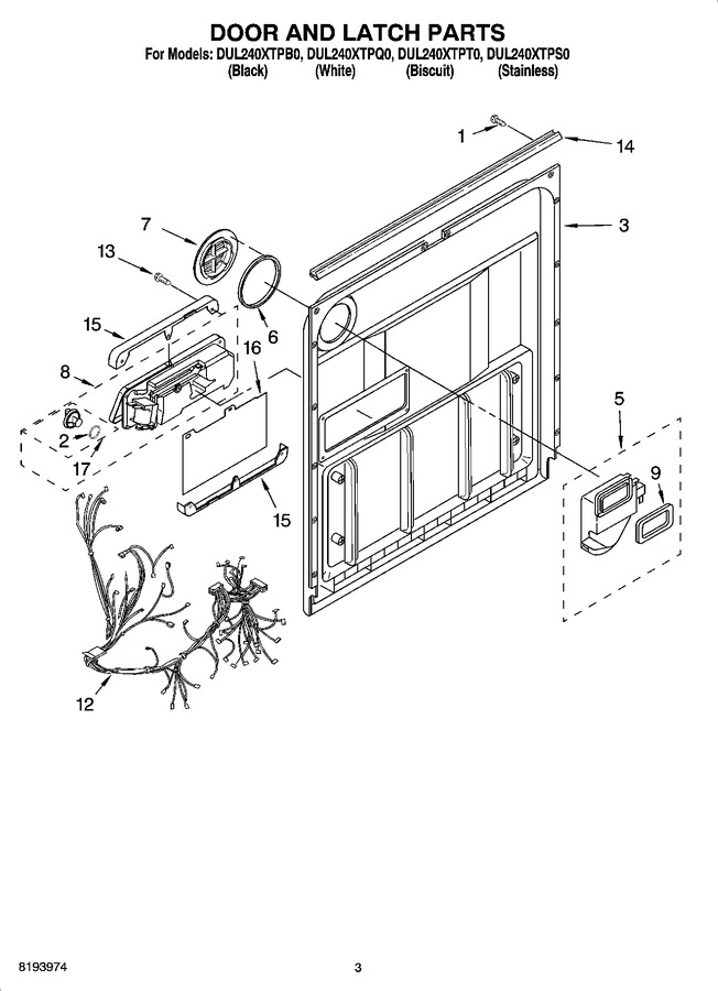 Diagram for DUL240XTPB0