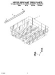 Diagram for 09 - Upper Rack And Track Parts