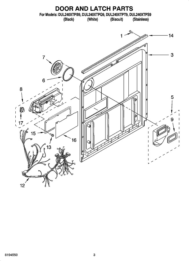 Diagram for DUL240XTPQ9