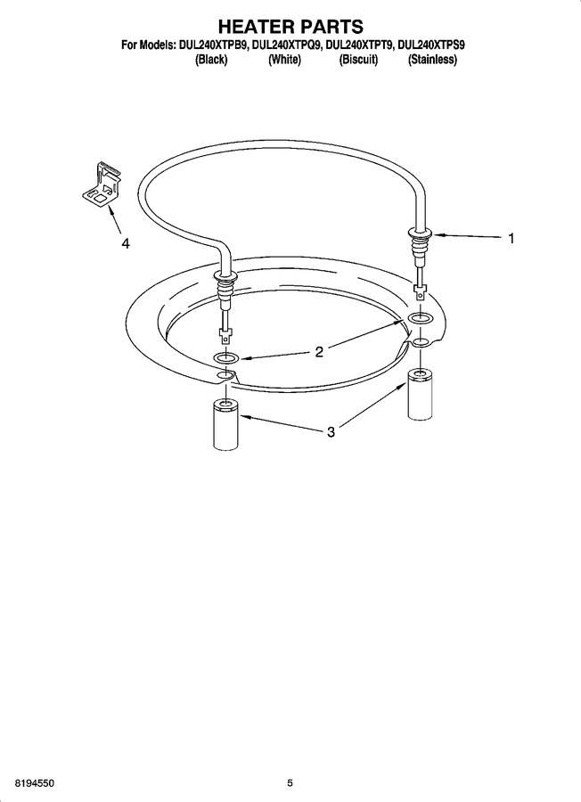 Diagram for DUL240XTPB9